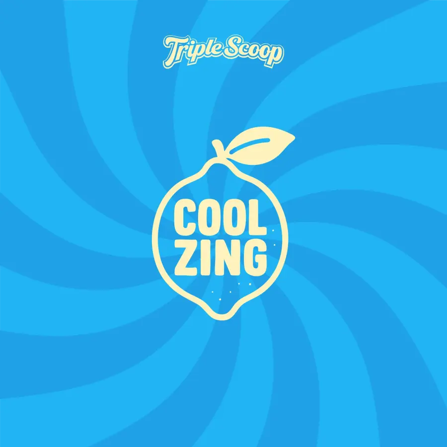 The Citrus Pop cool zing badge
